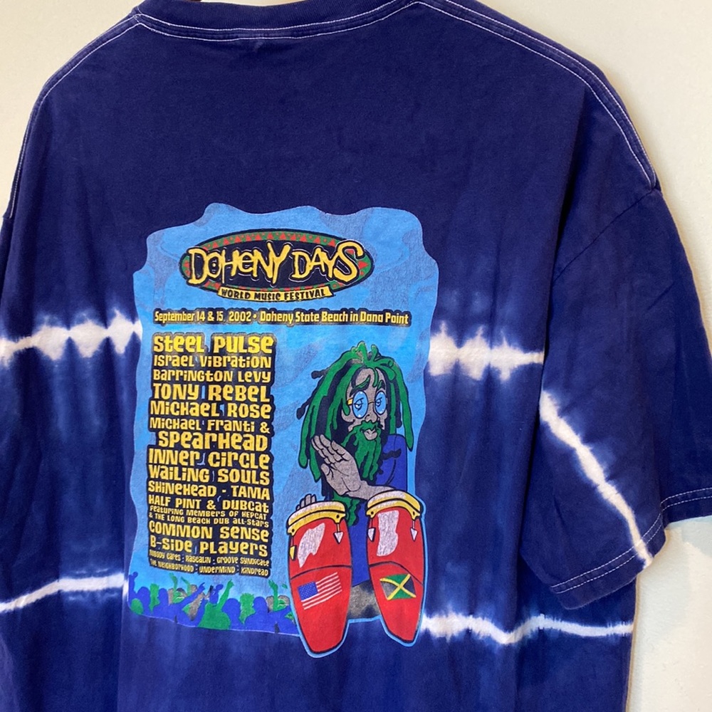 Doheny Days World Music Festival Tee 2002 Hanes Beefy-T